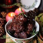 Rosé Wine Sauce Meatballs