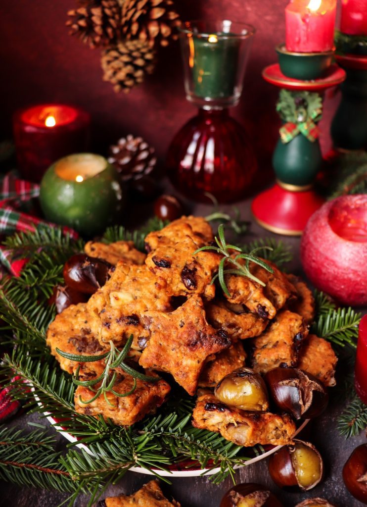 Cheese Chestnut Biscuits
