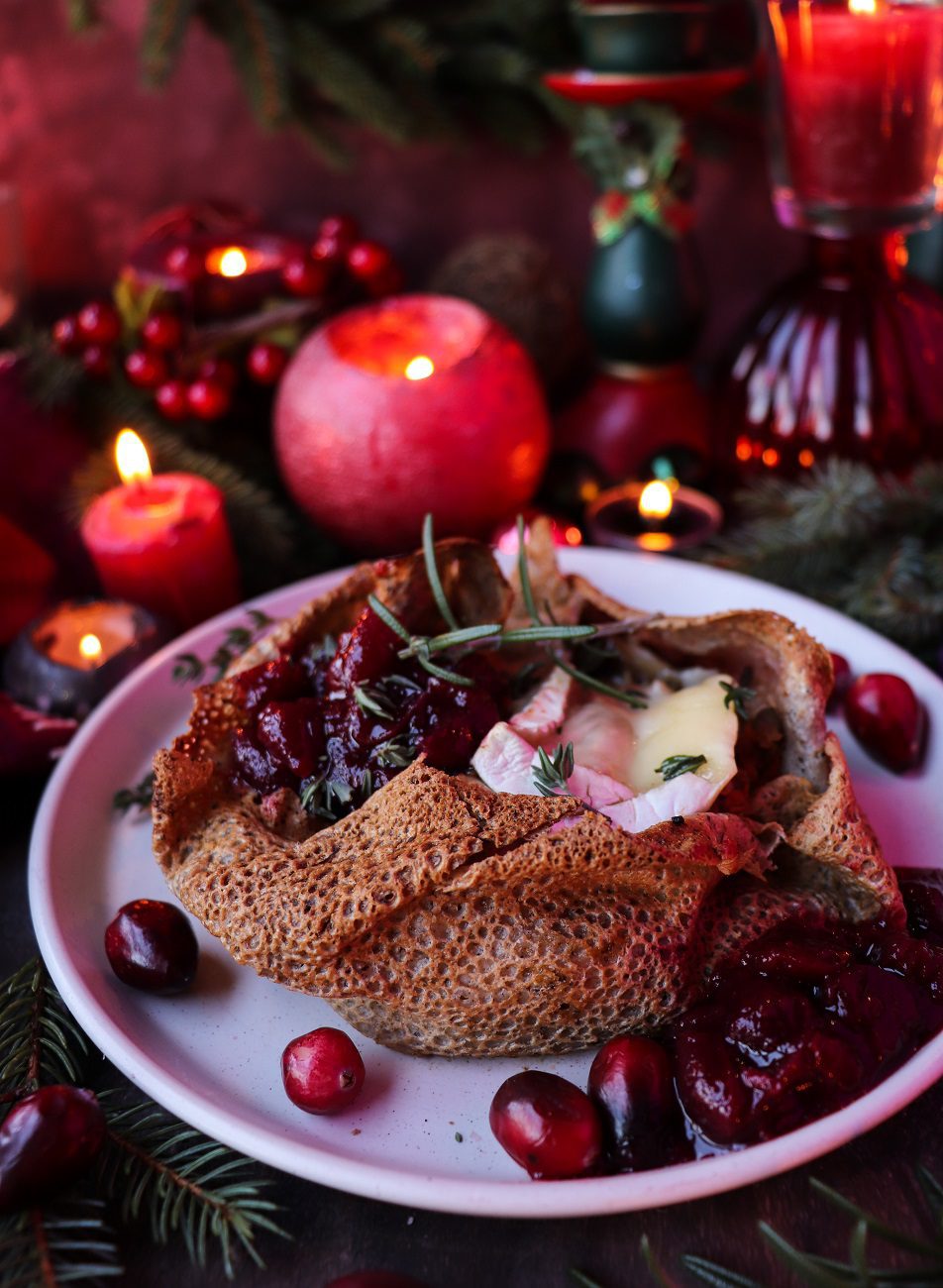 Christmas Buckwheat Crêpes