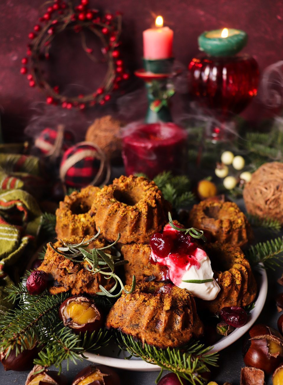 Mini Pistachio Nut Roasts