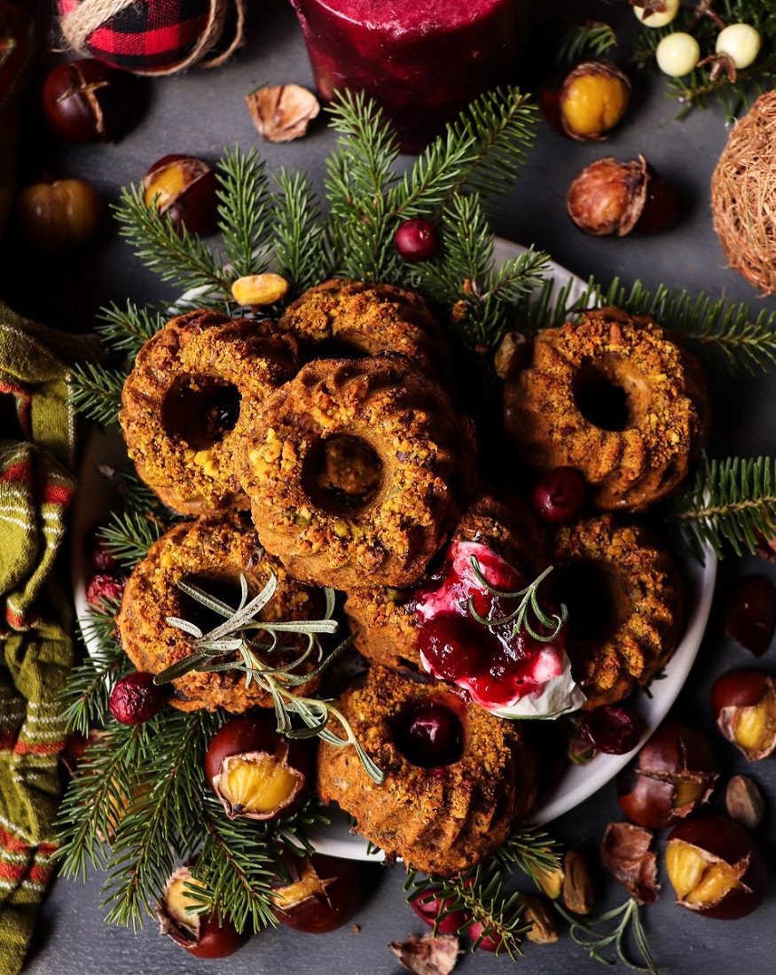 Mini Pistachio Nut Roasts