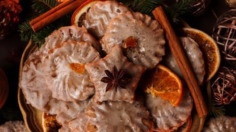 Festive Orange Clove Christmas Cookies Recipe