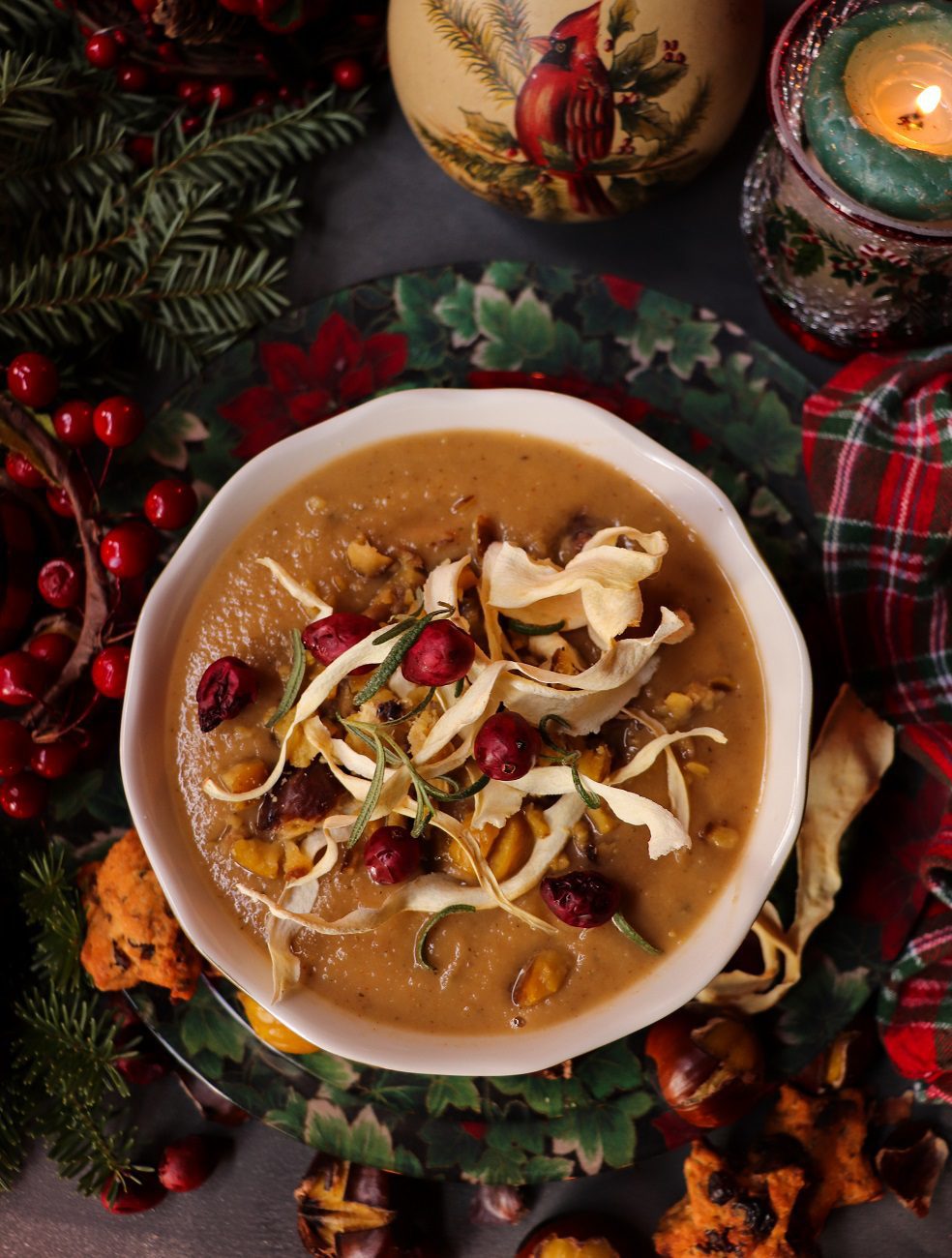 Parsnip Chestnut Soup
