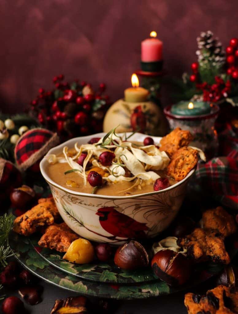 Parsnip Chestnut Soup