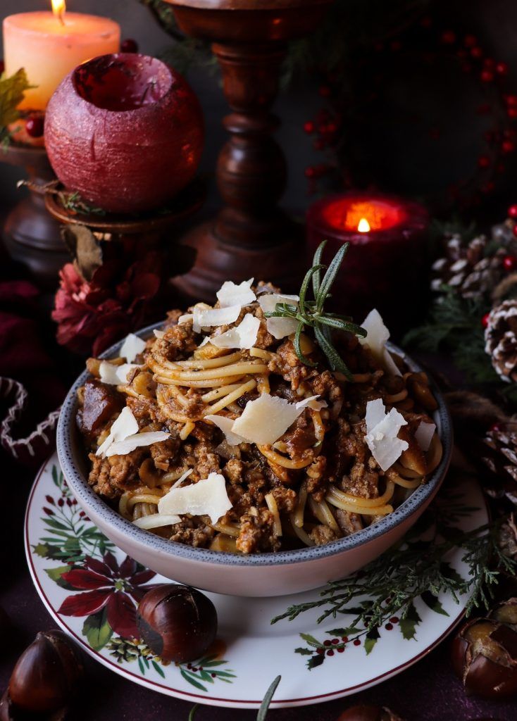 Chestnut Veal Pasta with Prosciutto – Comforting Winter Dinner