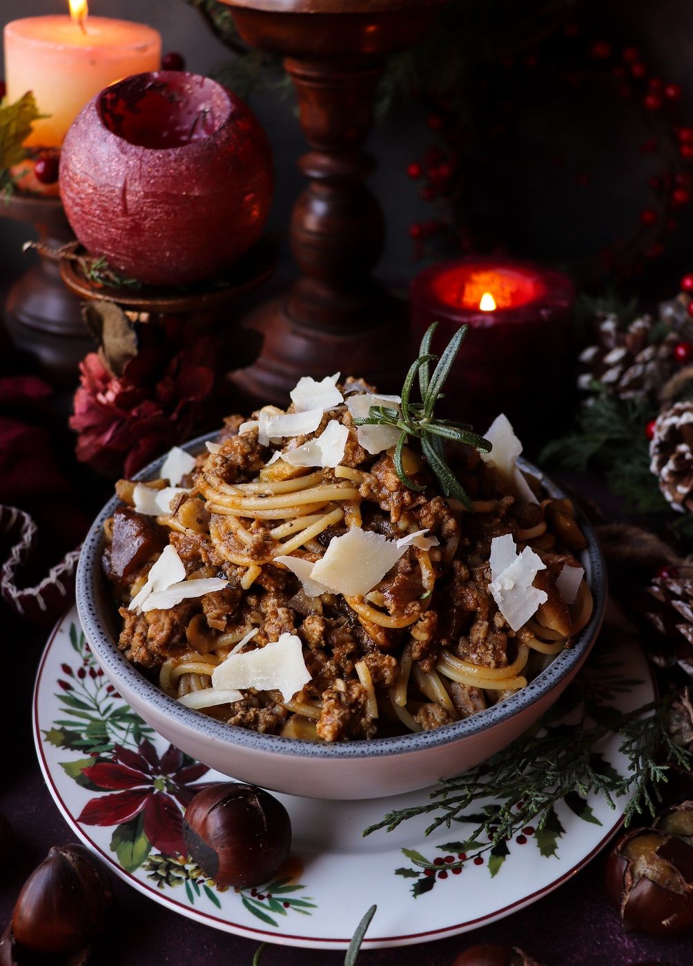 Veal Chestnut Pasta
