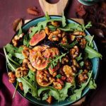 Caramelized Fig Walnut Salad