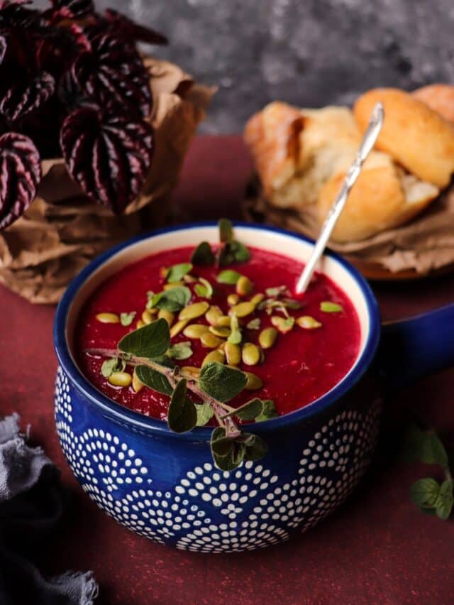 Beetroot Horseradish Soup Havoc in the Kitchen
