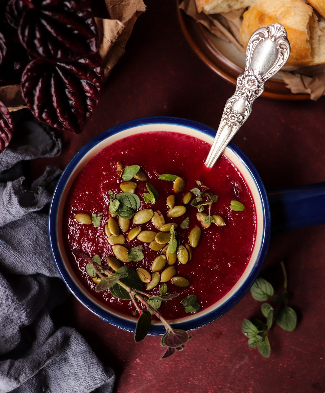 Beetroot Horseradish Soup Havoc in the Kitchen