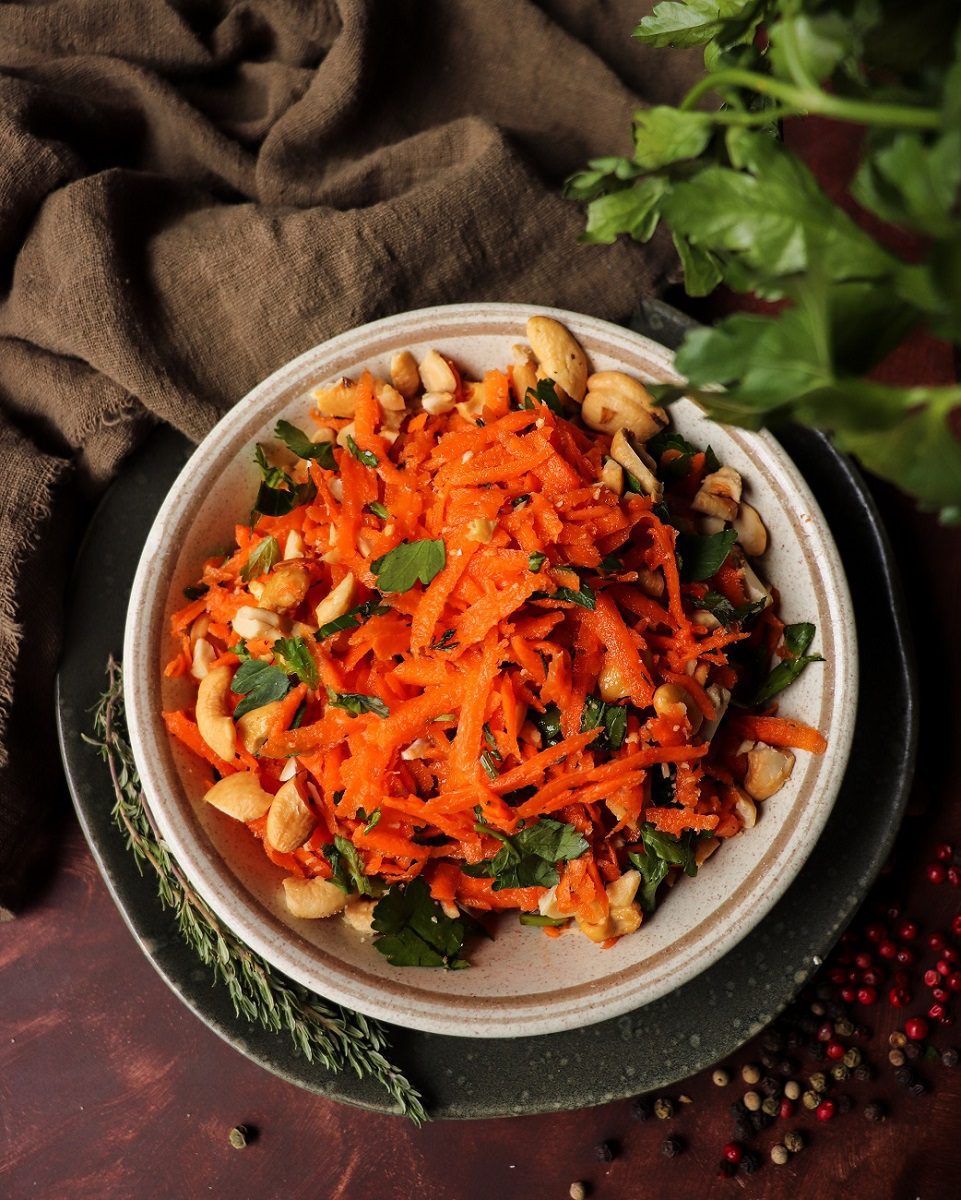 Carrot Cashew Salad
