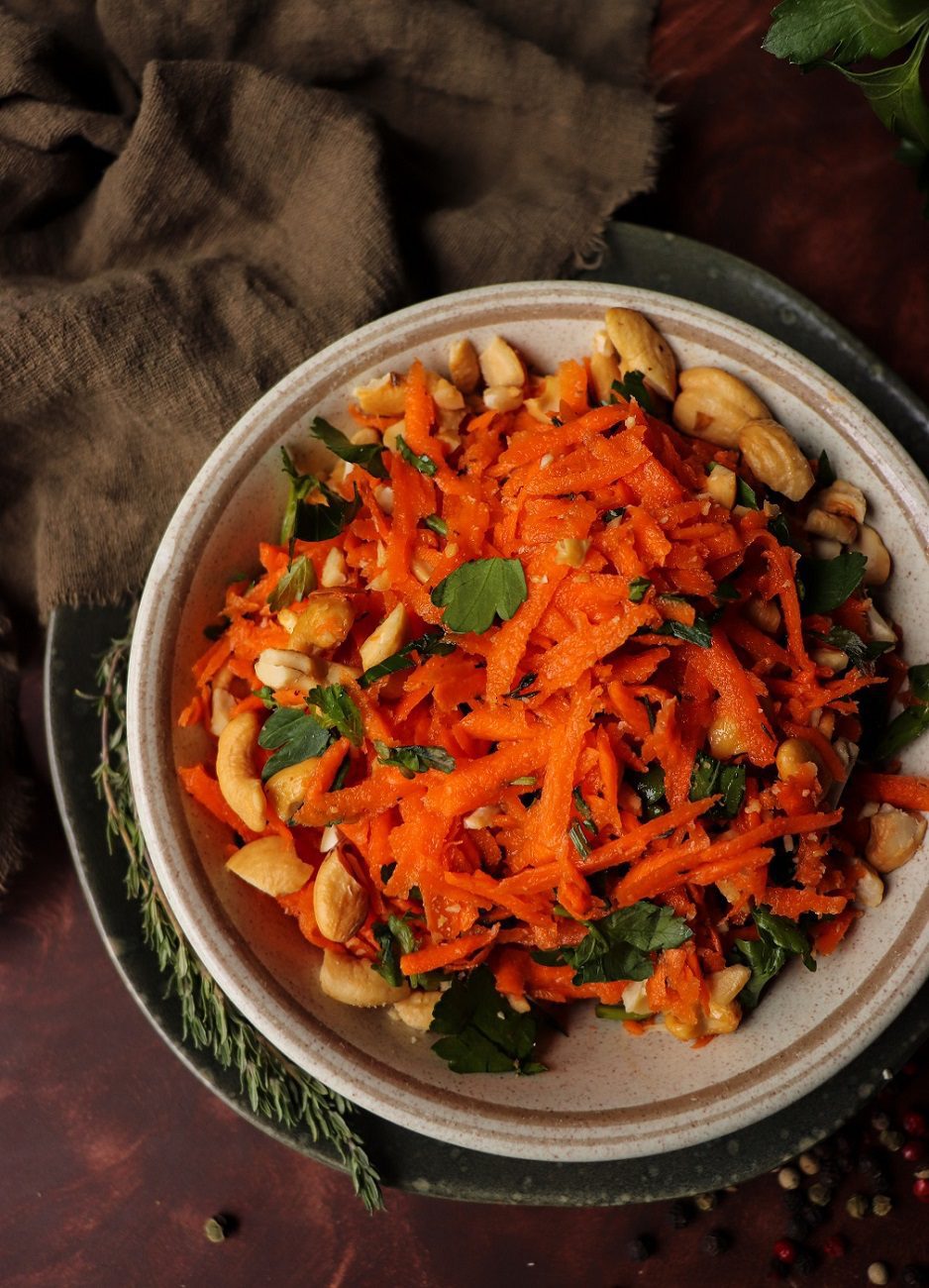 Carrot Cashew Salad
