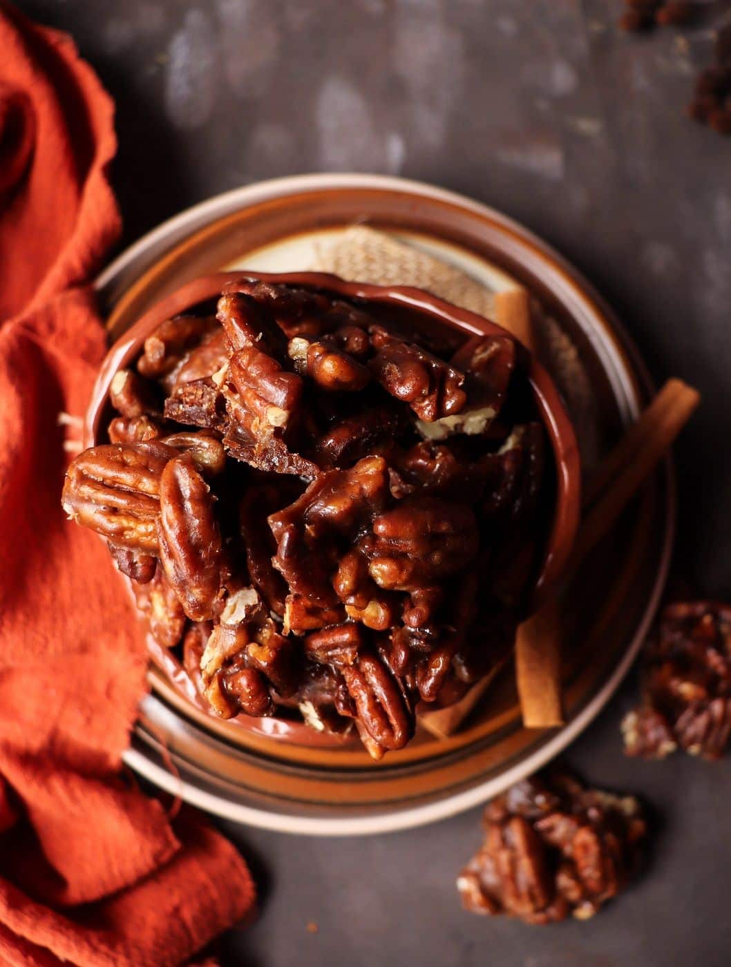 Maple Candied Pecans