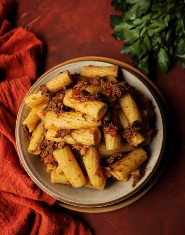 Pasta alla Genovese (Beef and Onion Ragù)