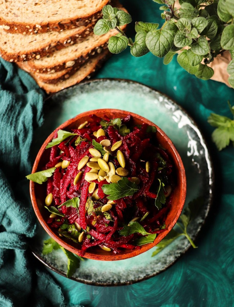 Raw Beet Salad