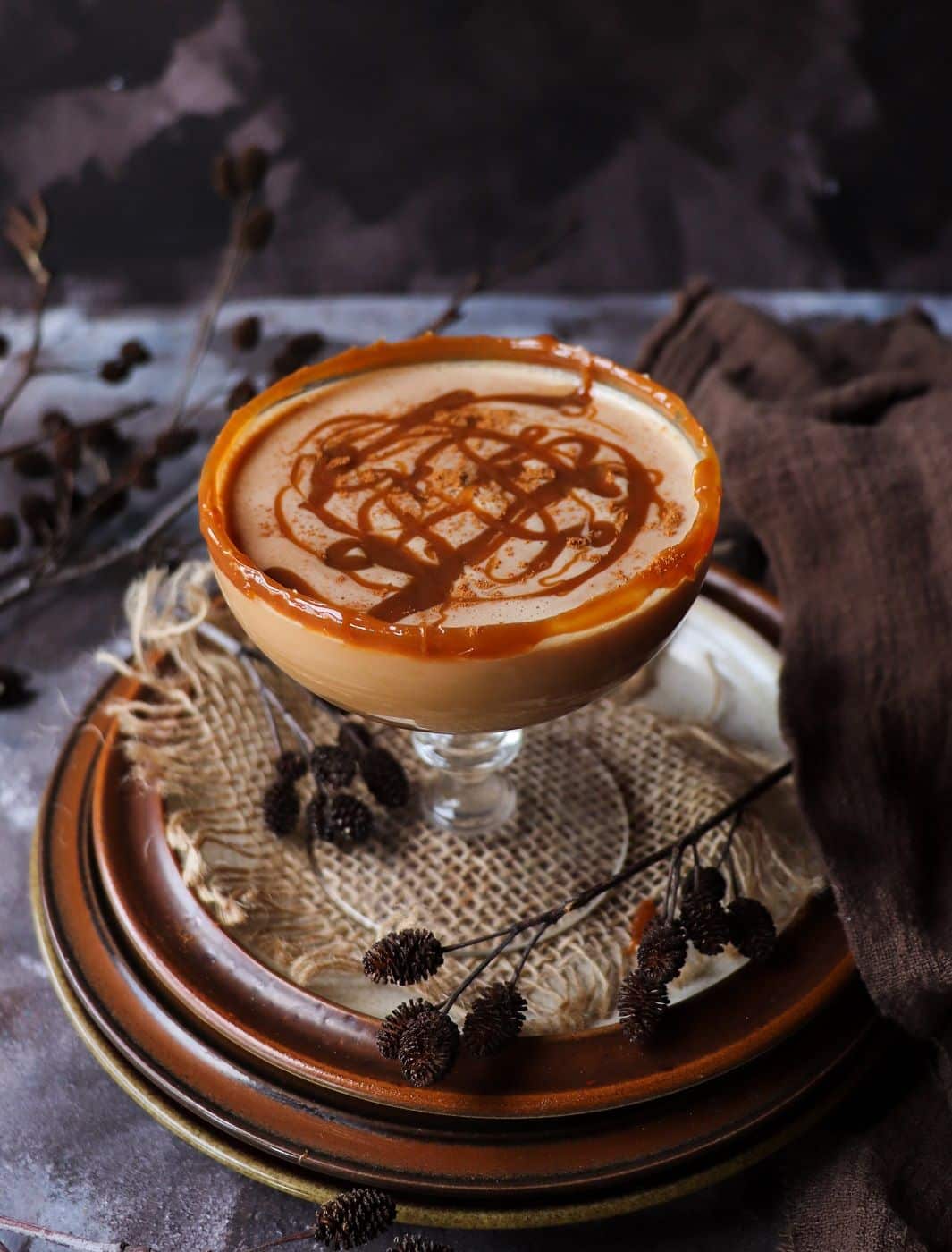 Dulce de Leche Martini - A Creamy Dessert Cocktail
