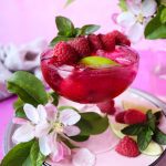 Peach Raspberry Gin Cocktail