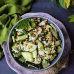 Raw Zucchini Salad