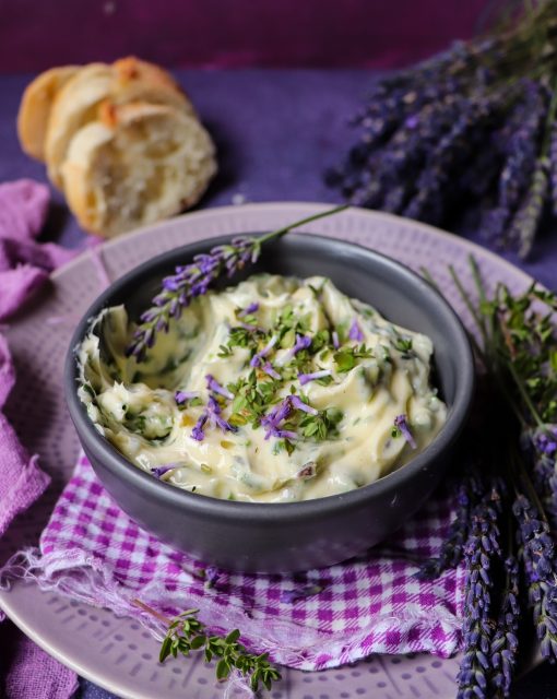Lavender Chive Thyme Butter