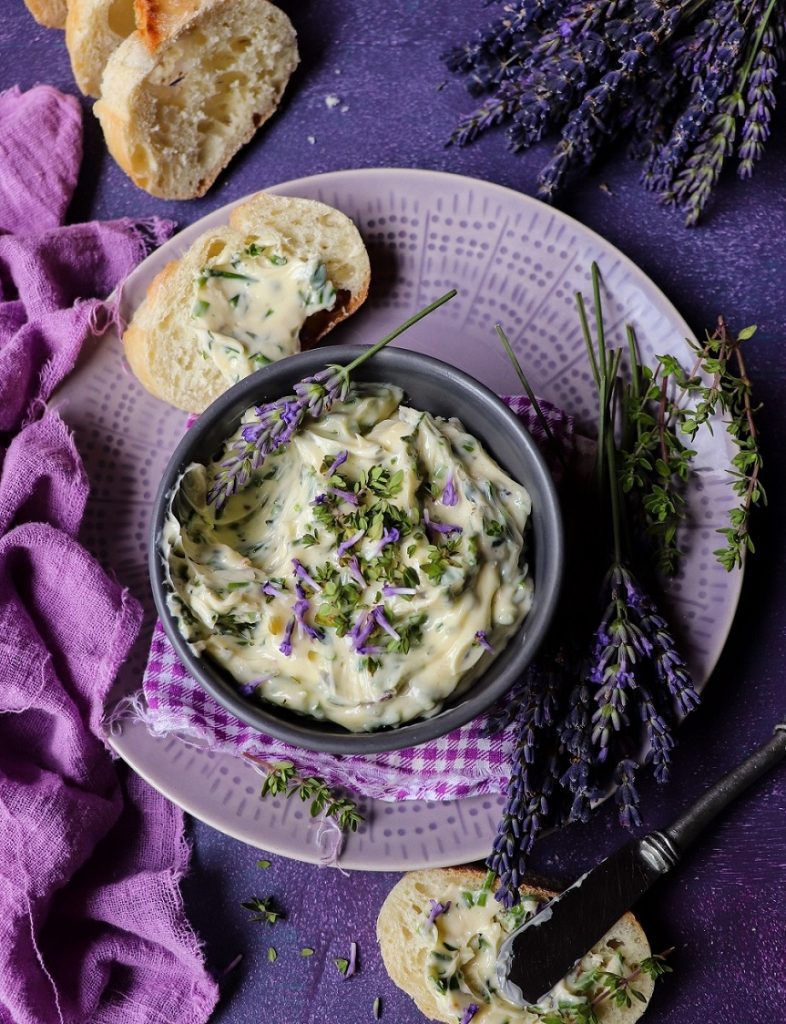 Lavender Chive Thyme Butter