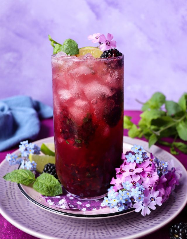 Blackberry Mojito (Refreshing Rum Cocktail)