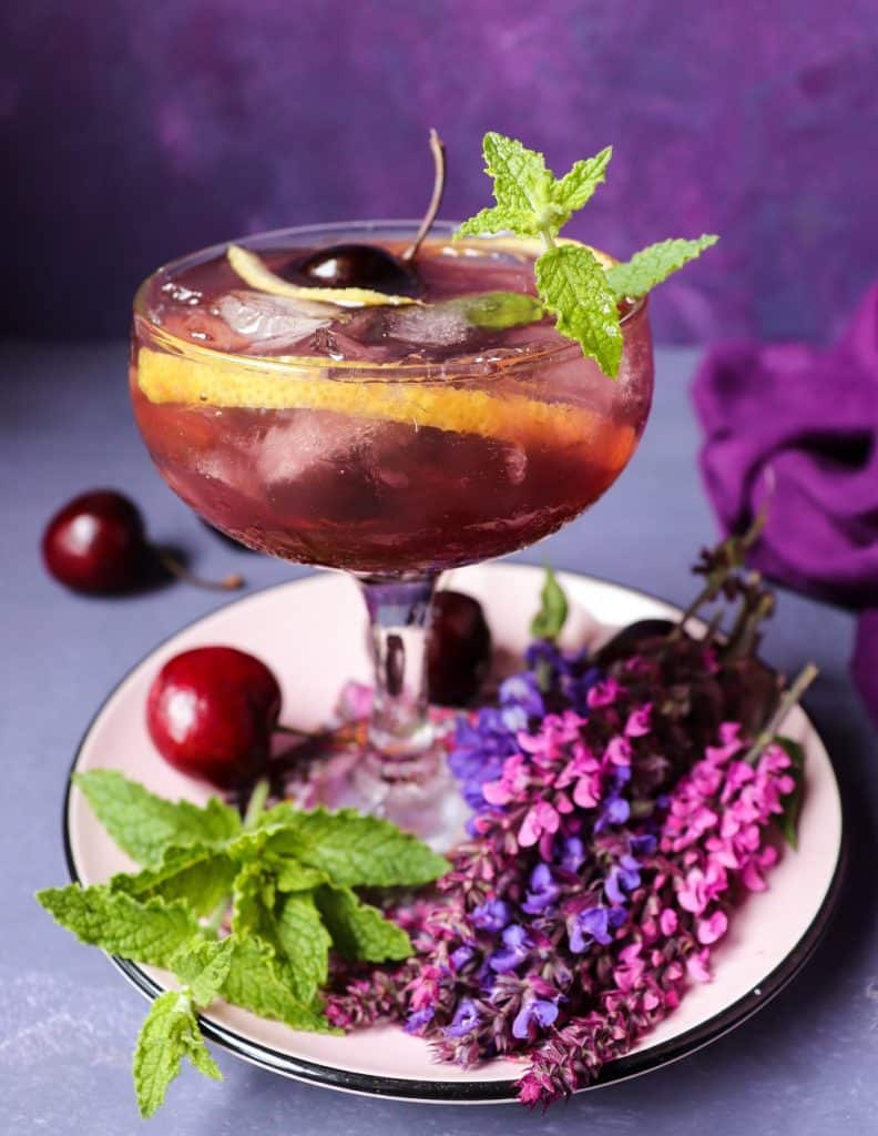 Cherry Gin Cocktail
