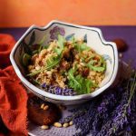 Couscous Salad with Apricots and Lavender