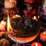 Black Sesame Seed Vegetable Soup