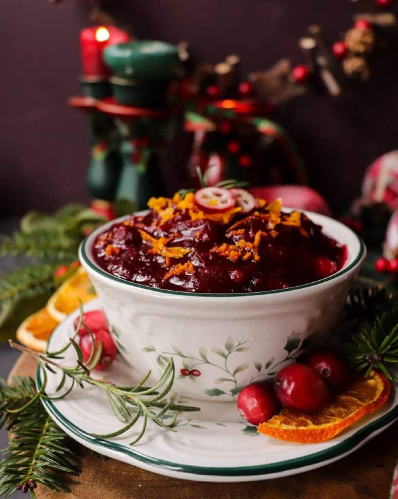 Amaretto Cranberry Sauce