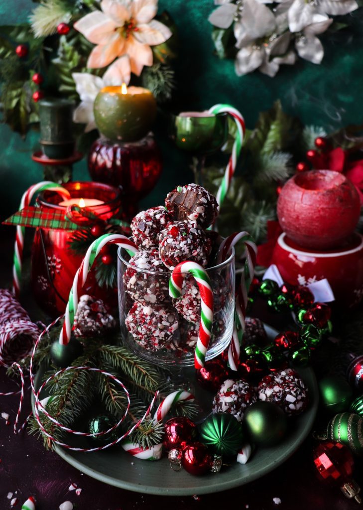 Candy Cane Brigadeiro