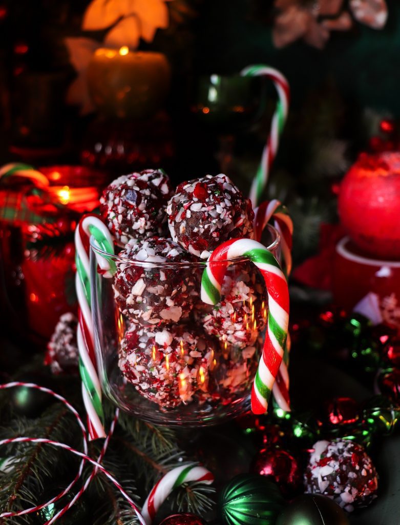 Candy Cane Brigadeiro
