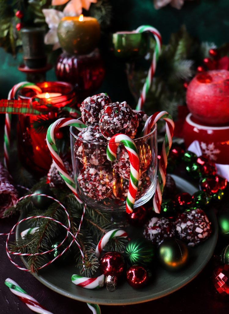 Candy Cane Brigadeiro