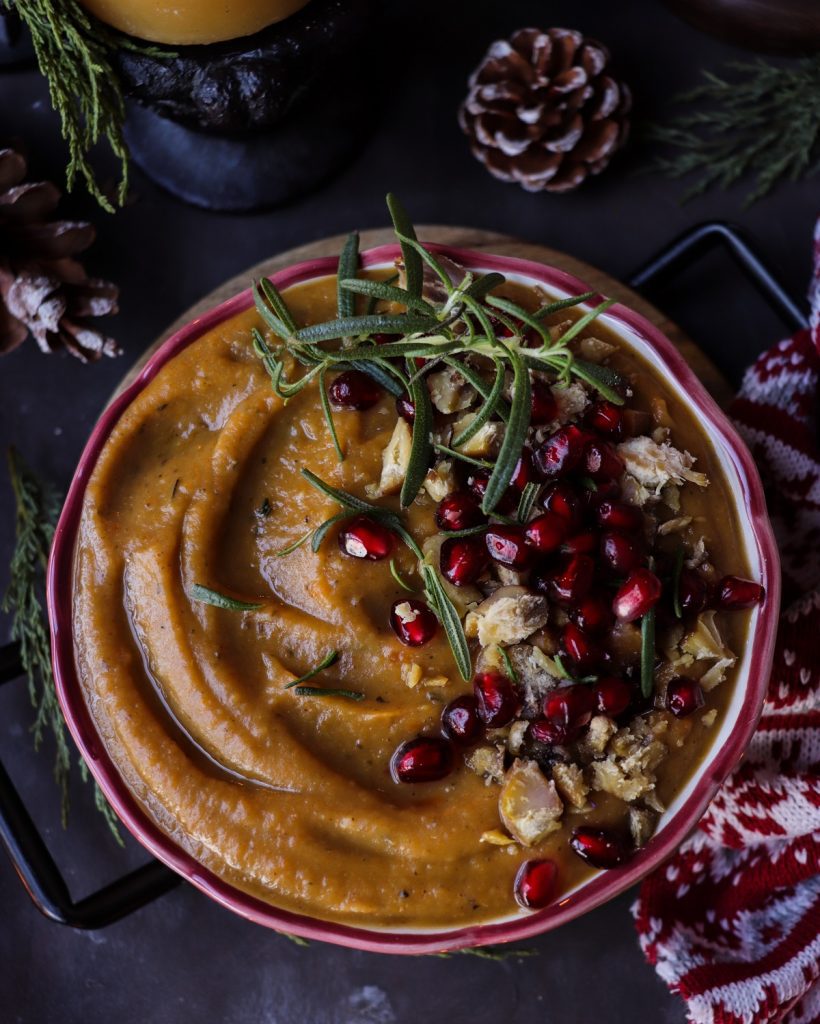 Chestnut Soup with Brandy