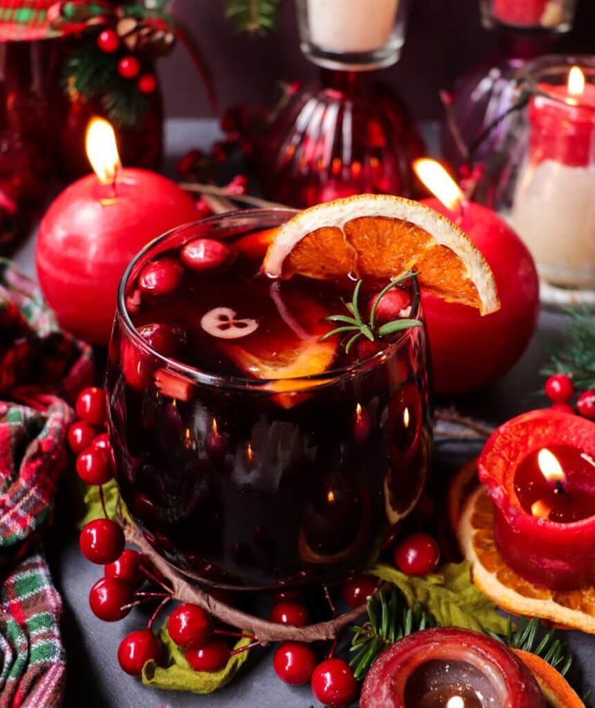 Cranberry Amaretto Sangria