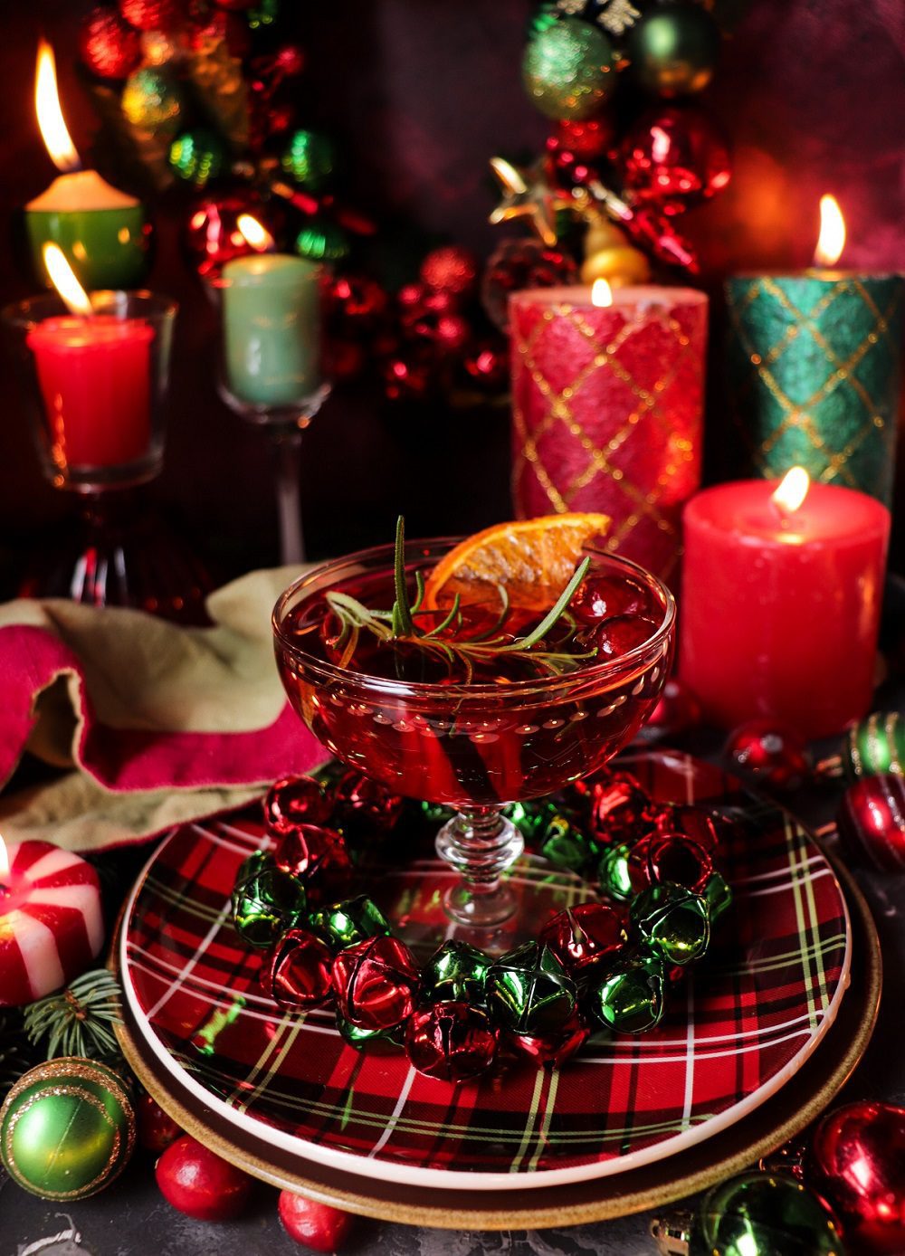 Cranberry Orange Amaretto Cocktail