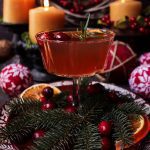 Cranberry Orange Brandy Cocktail