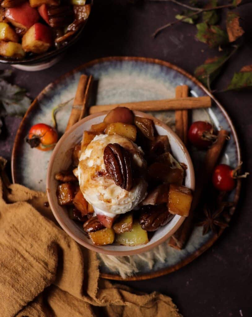 Maple Pecan Sautéed Apples