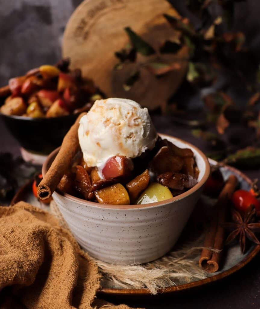 Maple Pecan Sautéed Apples