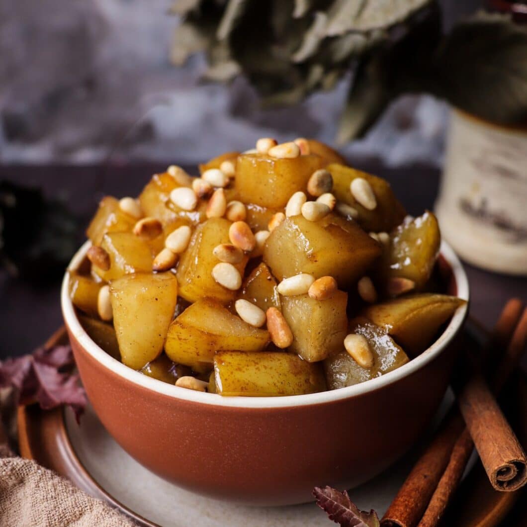 Maple Sautéed Pears - Easy Skillet Dessert