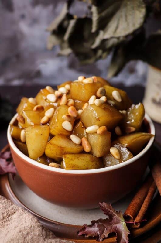 Maple Sautéed Pears