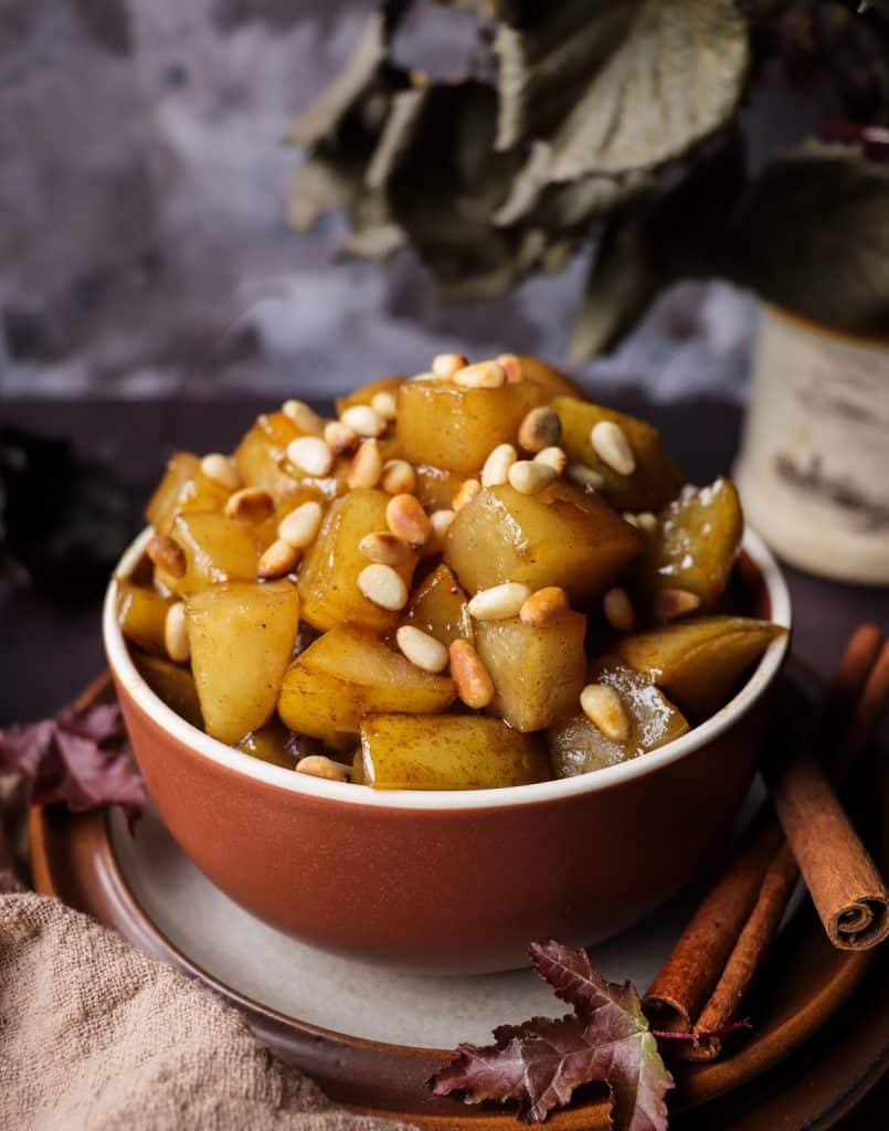 Maple Sautéed Pears