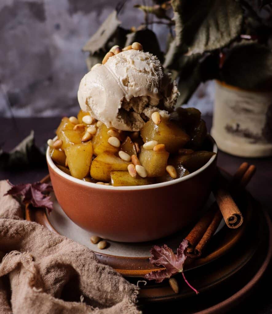 Maple Sautéed Pears
