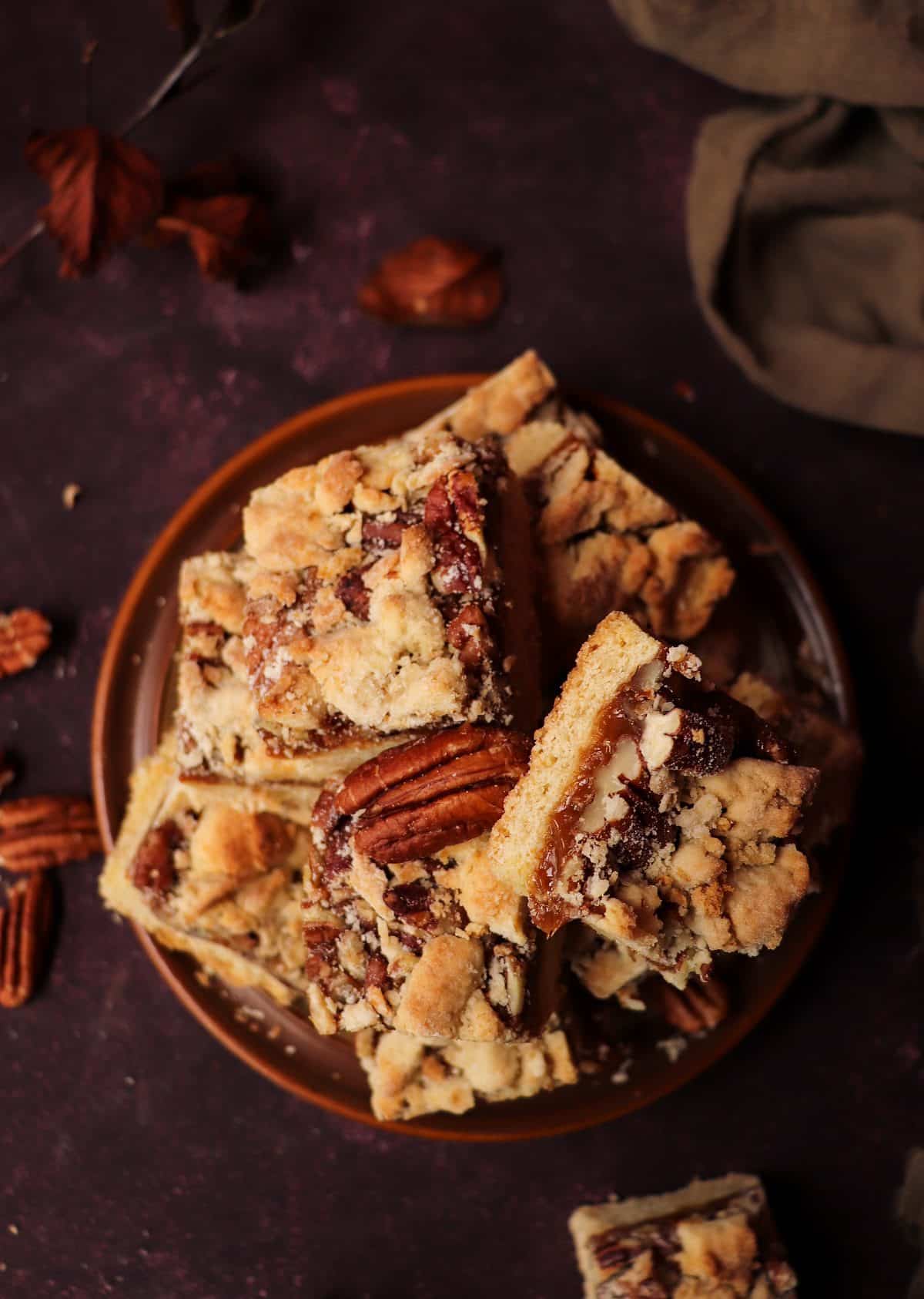 Dulce de Leche Shortbread Bars