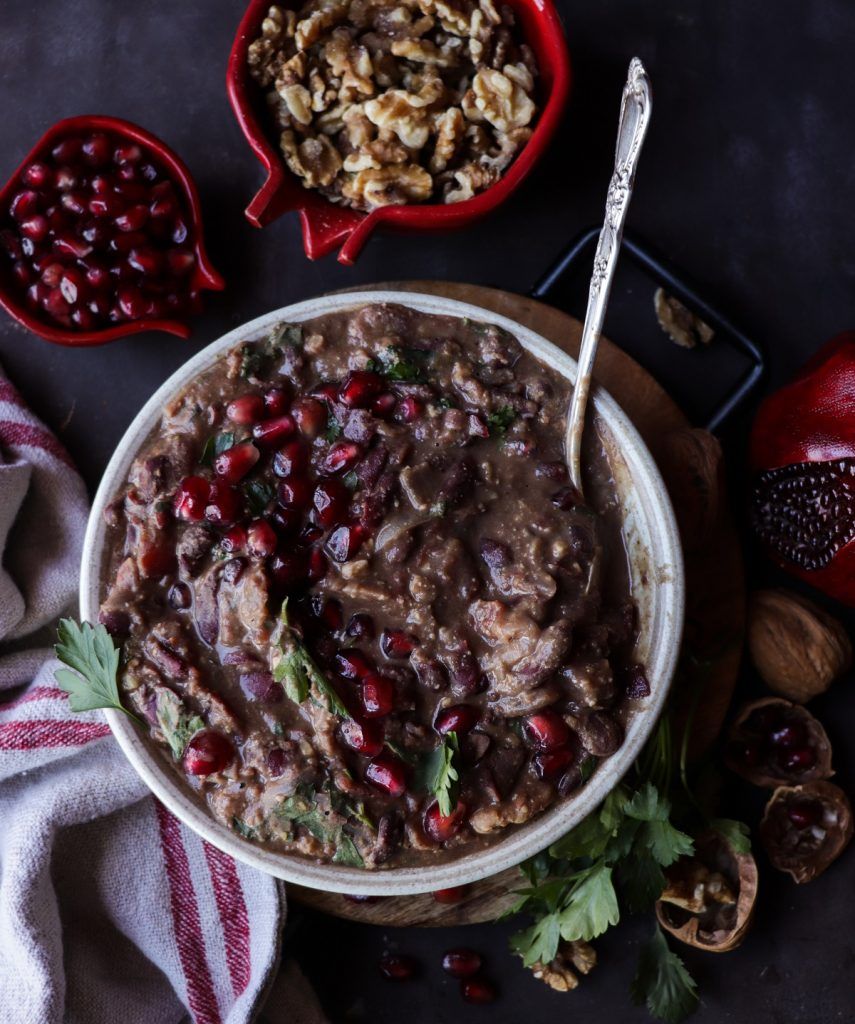 Lobio - Georgian Bean and Walnut Stew