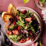 Strawberry Salad with Poppy Seed Dressing