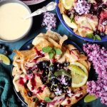 Crêpes with Blueberry Mascarpone Sauce