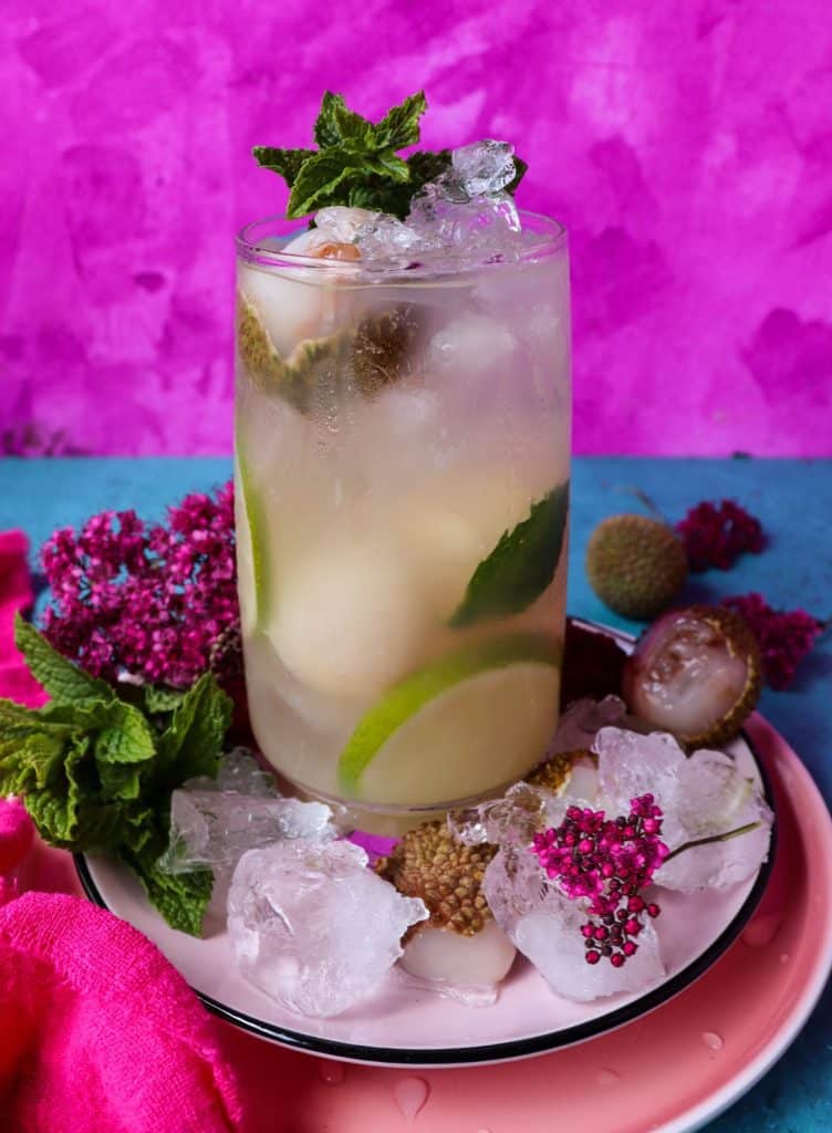 Lychee Mojito Cocktail Recipe