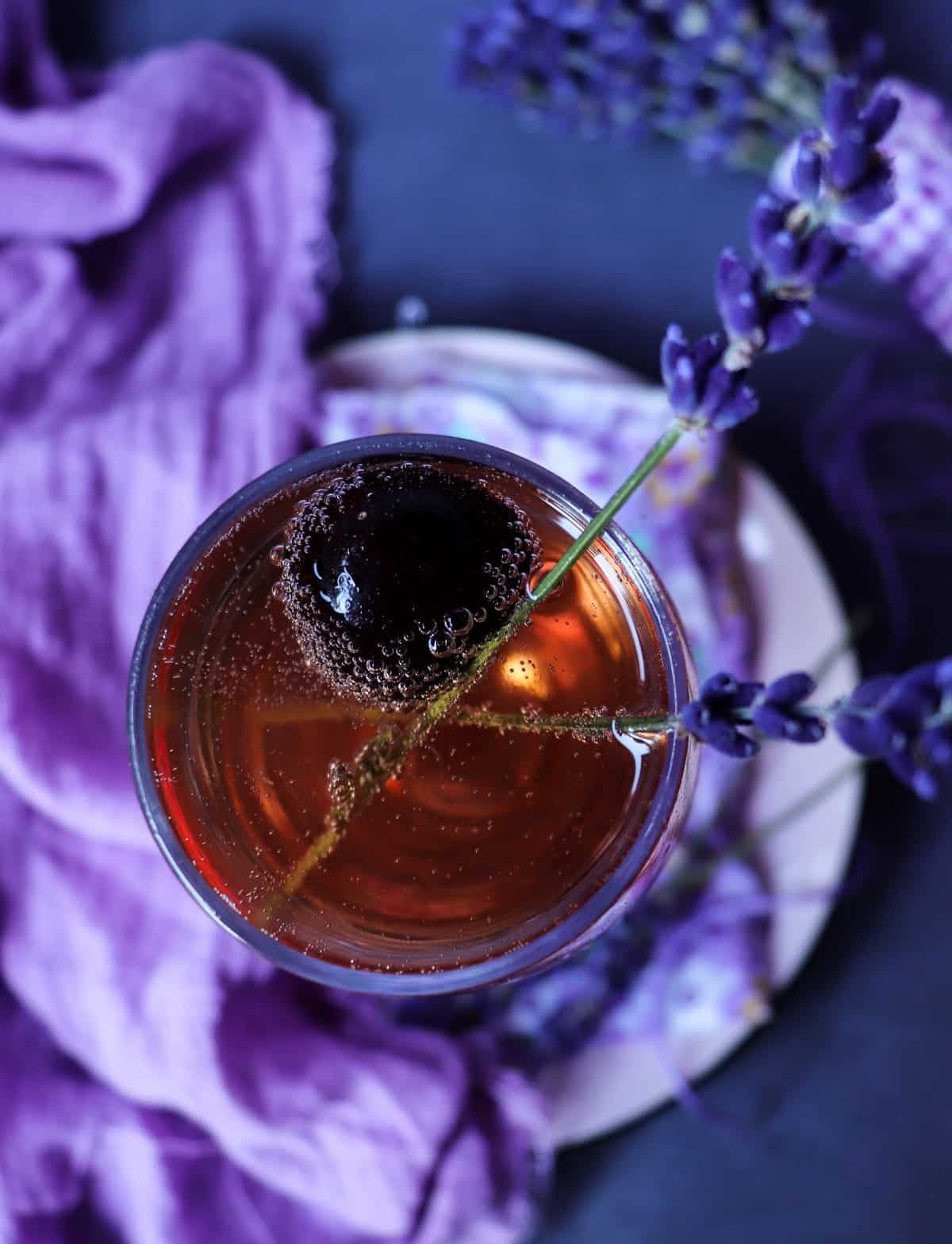 Lavender Kir Royale