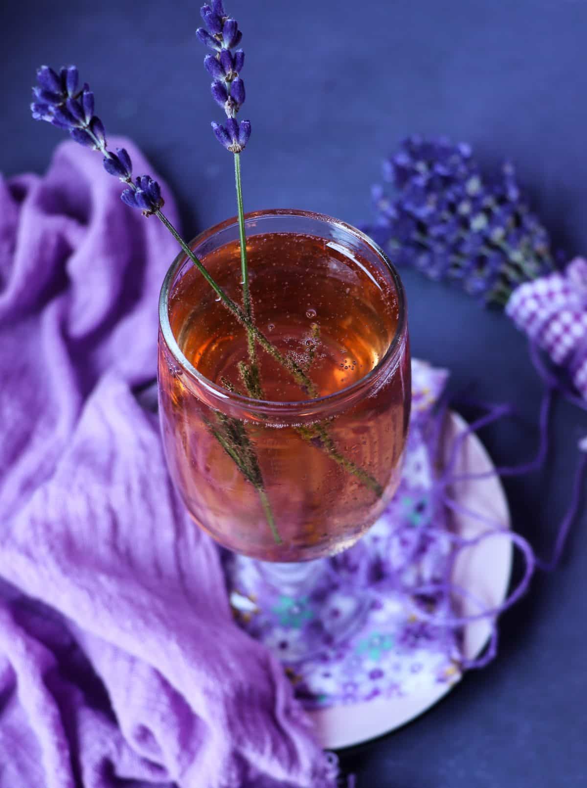 Lavender Kir Royale