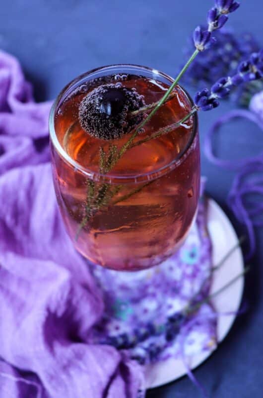Lavender Kir Royale