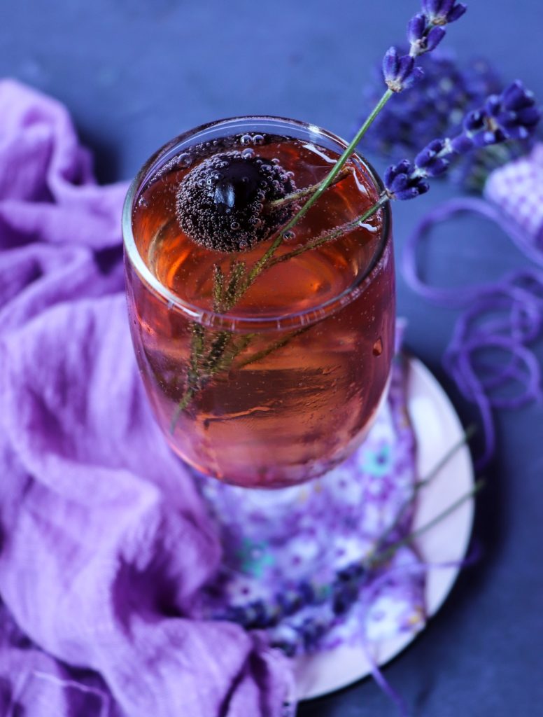 Lavender Kir Royale